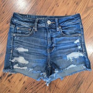 American-eagle-outfitters Women's Blue Jean Shorts